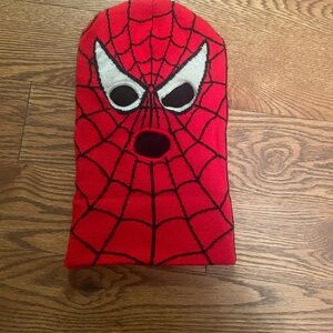 Red Spider-Man Knit Mask